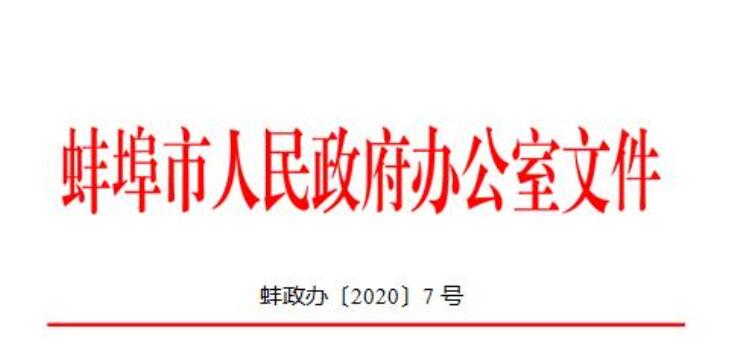 2020年 蚌埠市知识产权申报奖励政策实施细则